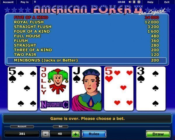 American Poker II